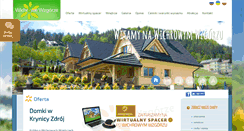 Desktop Screenshot of krynica-domki.net